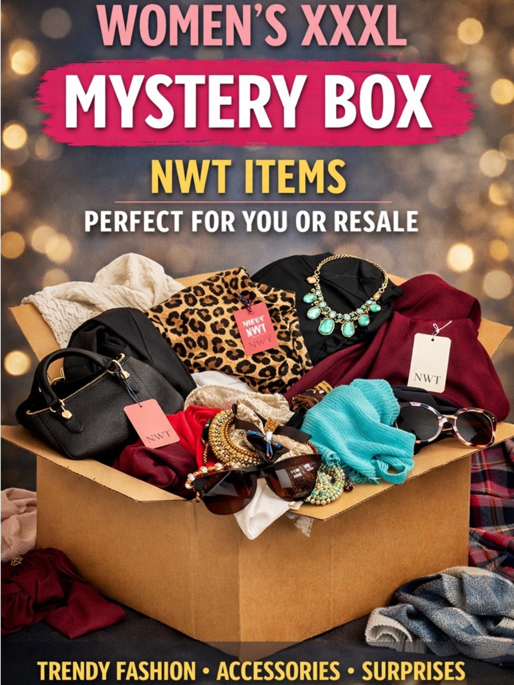ALL NEW Size 3XL Women’s All New With Tags Mystery Box! - Picture 15 of 15